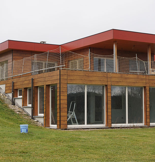 Maison ossature bois écologique