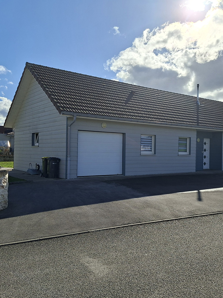 Maison ossature bois à Amancey